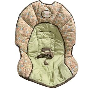 Graco Slim Spaces Swing Replacement Part Seat Cover Bird Dragonfly Turtle Design